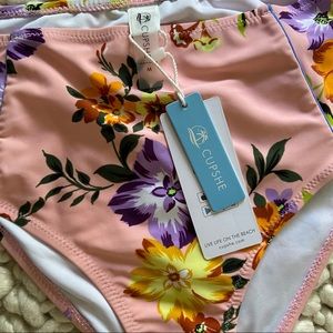 *NWT* Cupshe High Waist Bikini Bottoms